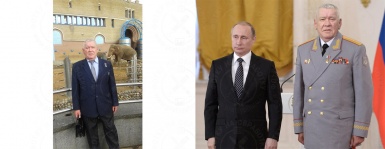 Фотомонтаж со знаменитостью – президентом Путиным